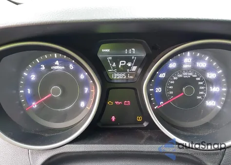 2015 Hyundai Elantra Se из США, поврежденный, VIN 5NPDH4AE0FH634013